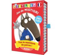 Le jeu de Mistigri - P'tit Loup - Fais le maximum de paires ! - Orianne Lallemand - Auzou Philippe Eds - Livre-jeu