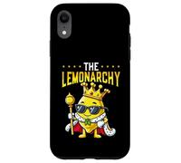 Le Jeu de Mots Funny Lemon King Crown de Lemonarchy Coque pour iPhone XR
