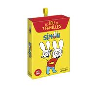Le jeu des 7 familles - Simon - Stephanie Blake - Ecole Des Loisirs - Jeux livres objets