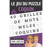 Le jeu du puzzle coquin: Livre de jeu coquin pour adulte | Jeu de mots mêlés avec actions coquines à exécuter | Challengez votre partenaire en vous ... Saint Valentin, Mariage, Anniversaire, Noël..