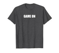 Le Jeu est en Cours T-Shirt, Homme, Chiné Foncé, S