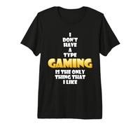 Le Jeu est la Seule Chose Que J'aime Cosplay Gamer Dating T-Shirt Haut de Gamme