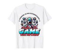 Le Jeu est Mon Super Pouvoir. Le maître du Jeu règne sur Le Monde T-Shirt