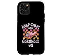 Le Jeu Keep Calm and Cornhole on Royalty Coque pour iPhone 11 Pro
