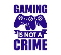 le jeu n'est pas un crime citations de joueurs et Peintures murales et stickers muraux en vinyle 36x49cm Stickers pour vitres Bleu foncé