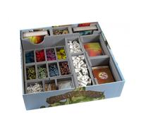 Le jeu spatial plié insère deux couches organisateur de stockage de jeu de socié