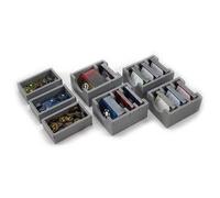 Le jeu spatial plié insère Twilight Imperium Exp. Kit de boîte d'organisation de