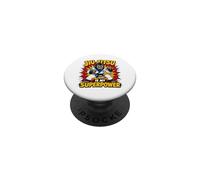 Le Jiu-Jitsu, C'est Mon Super-Pouvoir : BJJ Gorilla Power PopSockets PopGrip Adhésif
