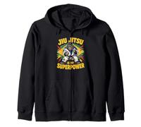 Le Jiu-Jitsu, C'est Mon Super-Pouvoir - Cute Gorilla BJJ Sweat à Capuche