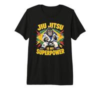 Le Jiu-Jitsu, C'est Mon Super-Pouvoir - Cute Gorilla BJJ T-Shirt Haut de Gamme