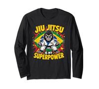 Le Jiu-Jitsu, C'est Mon Super-Pouvoir - Funny Gorilla BJJ Manche Longue