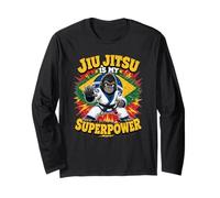 Le Jiu-Jitsu, C'est Mon Super-Pouvoir - Kids Gorilla BJJ Manche Longue
