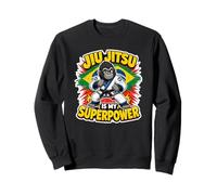 Le Jiu-Jitsu, C'est Mon Super-Pouvoir - Kids Gorilla BJJ Sweatshirt