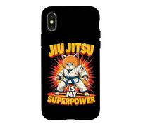 Le Jiu-Jitsu, C'est Mon Super-Pouvoir : Un Chat Qui Fait De Coque pour iPhone X/XS
