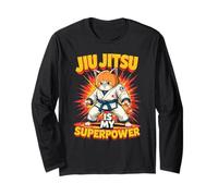 Le Jiu-Jitsu, C'est Mon Super-Pouvoir : Un Chat Qui Fait De Manche Longue