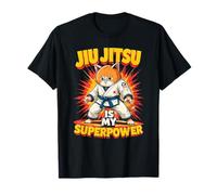 Le Jiu-Jitsu, C'est Mon Super-Pouvoir : Un Chat Qui Fait De T-Shirt