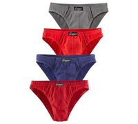 LE JOGGER Slip bleu / gris / rouge / rouge feu, Taille XXL