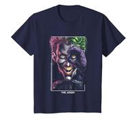 Le Joker Halloween Design Le Joker T-Shirt, Enfant, Bleu Marine, 8 Ans
