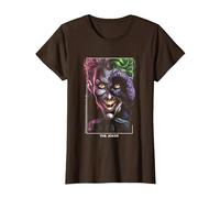 Le Joker Halloween Design Le Joker T-Shirt, Femme, Marron, XXL