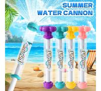 Le jouet d'eau d'été ultime. Pistolet à eau macaron avec conception rétractable, grand réservoir d'eau, visibilité transparente du niveau d'eau, convient pour la piscine, la plage, la pelouse et le pa