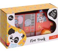 Le jouet magnétique en bois Tiny Tails Fire Brigade - une aventure créative pour les petits héros ! Parfait pour jouer et apprendre en même temps !