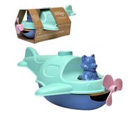 Le Jouet Simple, Hydravion 2-en-1 et Figurine, Jouet Éducatif pour Le Bain, Fabriqué en France, 100% Plastique Recyclé et Recyclable, Lavable Lave-Vaisselle, Cadeau Enfant Filles et Garçons Dès 1 an
