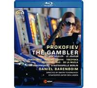 Prokofiev : Le Joueur. Ognovenko, Opolais, Didyk, Rud, Barenboim, Tcherniakov. [Blu-Ray]