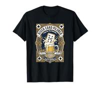Le Joueur de Poker The River Card Pilsner The Final Out Beer Label T-Shirt