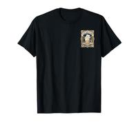 Le Joueur de Poker The River Card The Final Out Pocket Beer Label T-Shirt