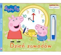Le jour de la compétition apprendre à lire les heures l'écrire Peppa Pig