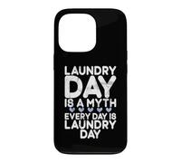 Le Jour de la lessive est Un Mythe, Chaque Jour est Le Jour de la lessive, Nouvelle Maman Coque pour iPhone 13 Pro