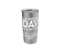 Le jour de la lessive est un mythe, chaque jour est le jour de la lessive, nouvelle maman Gobelet isotherme en acier inoxydable double paroi