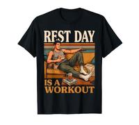Le Jour de Repos est Un canapé d'entraînement Relaxant T-Shirt Graphique avec Valeur