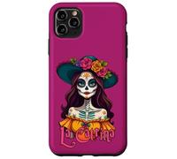 Le Jour des Papillons - Portrait de Calavera La Catrina 1 Coque pour iPhone 11 Pro Max