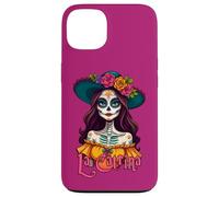 Le Jour des Papillons - Portrait de Calavera La Catrina 1 Coque pour iPhone 13
