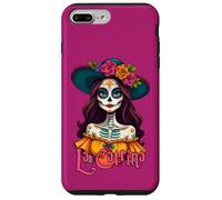 Le Jour des Papillons - Portrait de Calavera La Catrina 1 Coque pour iPhone 7 Plus/8 Plus