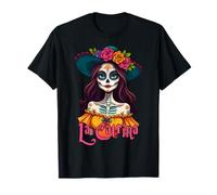 Le Jour des Papillons - Portrait de Calavera La Catrina 1 T-Shirt