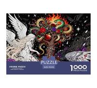 Le Jour du Jugement Eden Puzzle en Bois Imperméable DIY Puzzles De 1000 Pièces pour Adultes Cadeaux Amusant Jeux De Stimulants