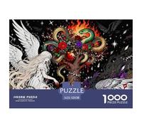 Le Jour du Jugement Eden Puzzle en Bois Imperméable Puzzles De 1000 Pièces pour Adultes Défi Et Casse-tête De Décoration pour La Maison