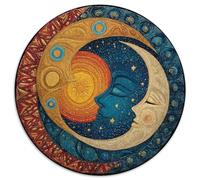 Le Jour et la Nuit alternent pour Former Un Cercle | pour Adultes || 1000pcs (67.5x67.5cm) Puzzles Jeux ÉduChatifs Puzzles De Décoration Intérieure