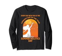 Le Jour Le Plus Long Happy Summer Solstice Day Paganisme Midsummer Manche Longue