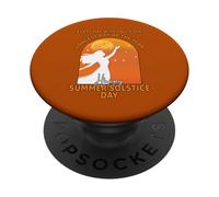 Le Jour Le Plus Long Happy Summer Solstice Day Paganisme Midsummer PopSockets PopGrip Adhésif