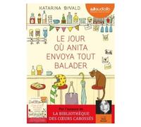 Le Jour où Anita envoya tout balader Livre audio 2 CD MP3 - Katarina Bivald - Audiolib - Texte lu (CD) - Textes lus CD