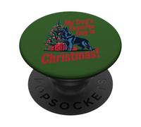 Le Jour préféré de Mon Chien est Noël PopSockets PopGrip Adhésif