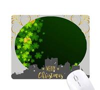 le jour st.patrick trèfle or irlande la nuit de noël, tapis de souris en caoutchouc