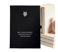 Le Journal De L' Qui Réussit Pour Le Développement Personnel, Des Journaux Pour Hommes Pour L'écriture, Un Planificateur D'inspiration Guidé, Un Journal Quotidien D'établissement D'objectifs