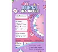 Le Journal des Dates: 100 pages de fiches complètes pour analyser tes dates, repérer les green et red flags, des questions pour t'aider à reconnaître la bonne personne.