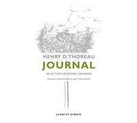 Le journal - Henry David Thoreau - Le Mot Et Le Reste - broché - Roman