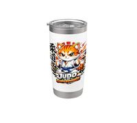Le Judo, C'est Mon Super-pouvoir : Le Grappling Et Le Chat Gobelet isotherme en acier inoxydable double paroi