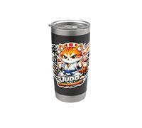 Le Judo, C'est Mon Super-pouvoir : Le Grappling Et Le Chat Gobelet isotherme en acier inoxydable double paroi
